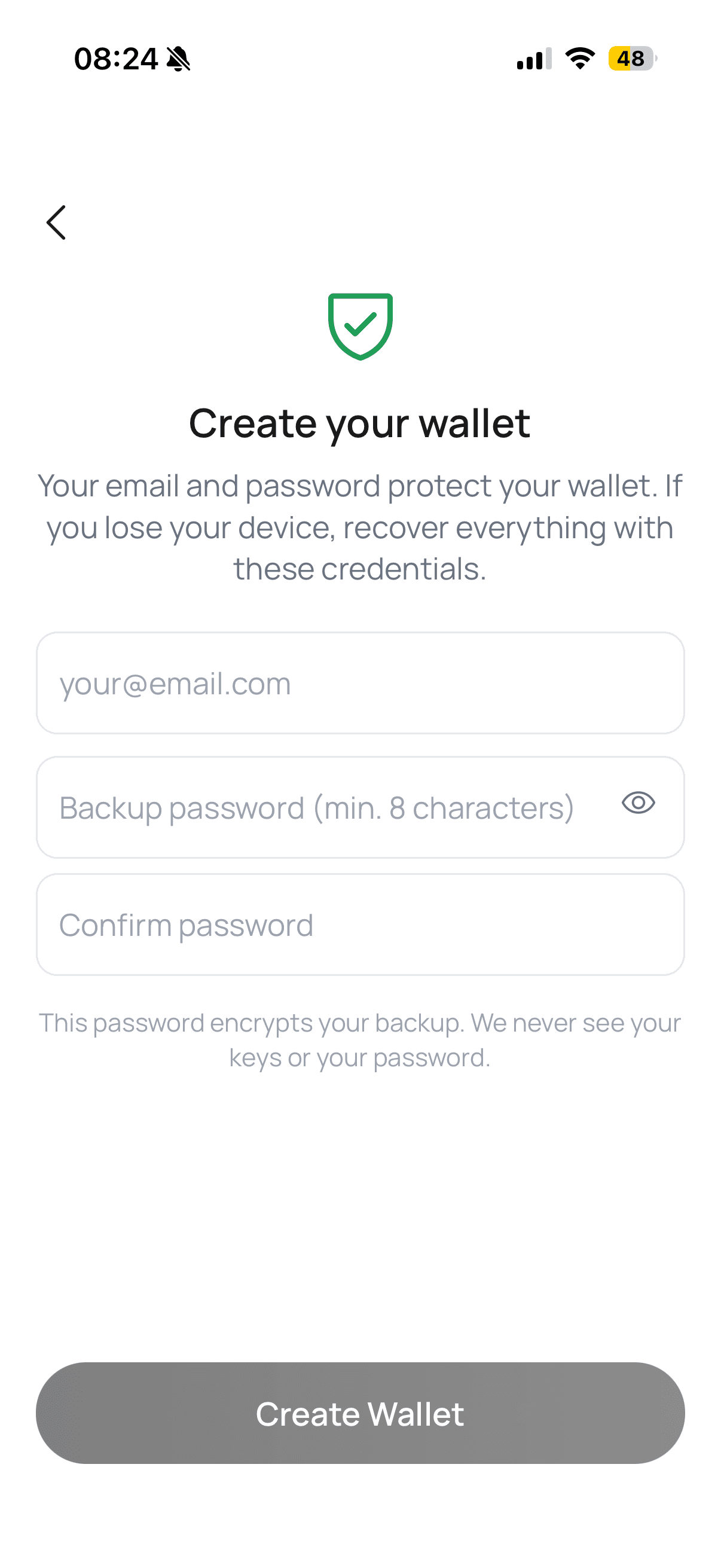 One password. Recover on any device.